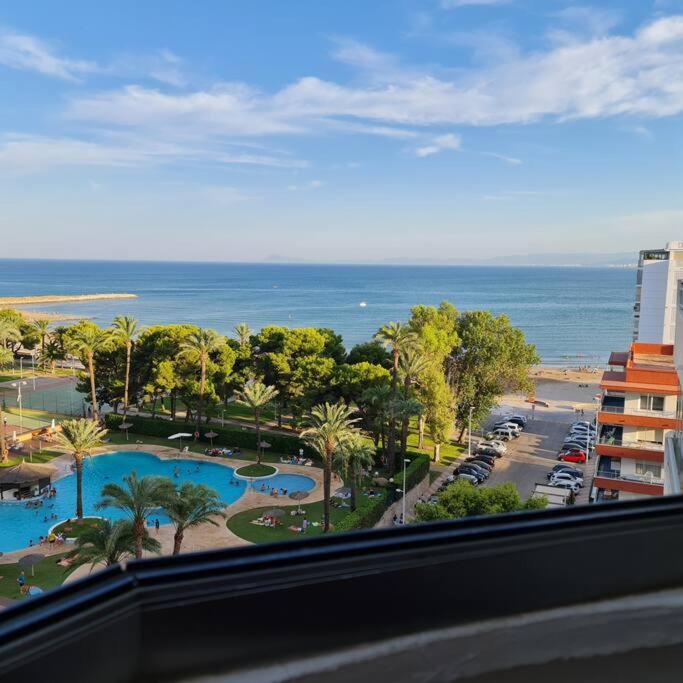 Precioso Apartamento En Cullera, Con Piscina Junto A La Playa Exterior foto